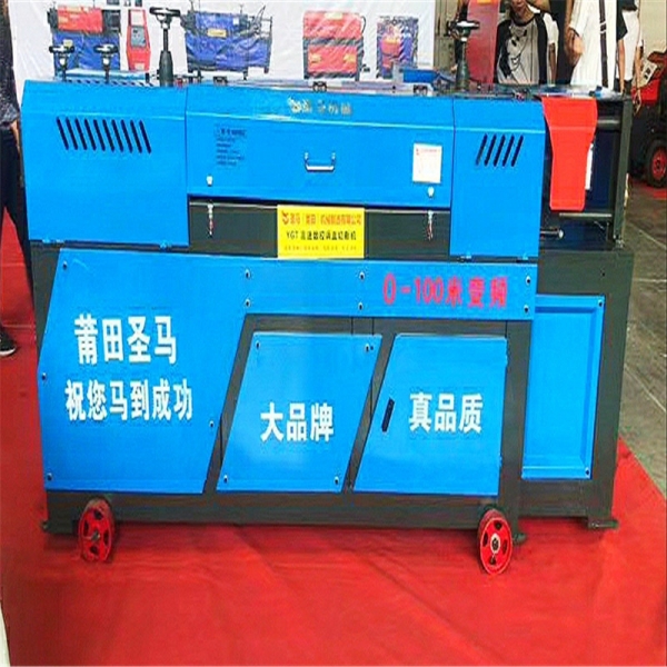 阿拉尔自动数控钢筋调直机(变频型)海南建筑机械